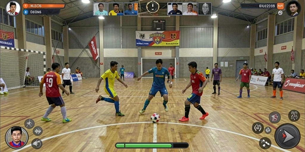 Pengalaman bermain yang imersif dan seru.