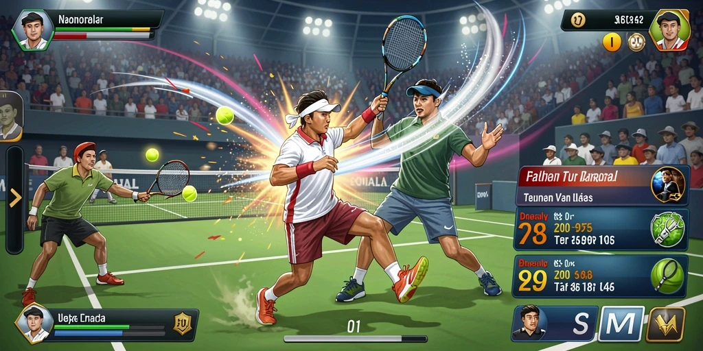 Ilustrasi gameplay yang seru dan menantang.