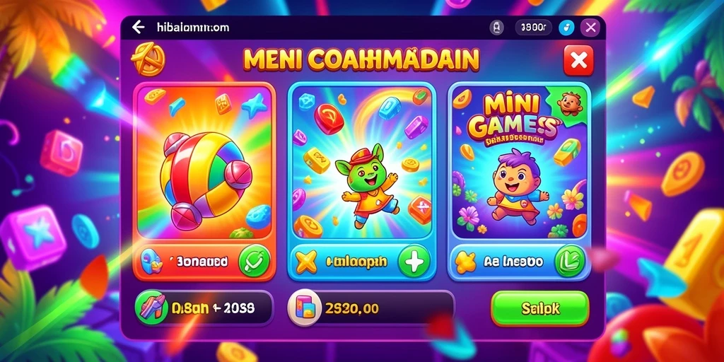 Fitur bonus yang menarik di setiap permainan.