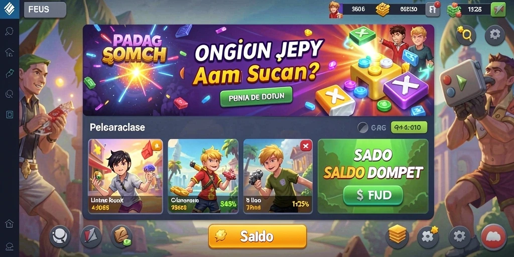 Bonus dan promosi menarik setiap hari.