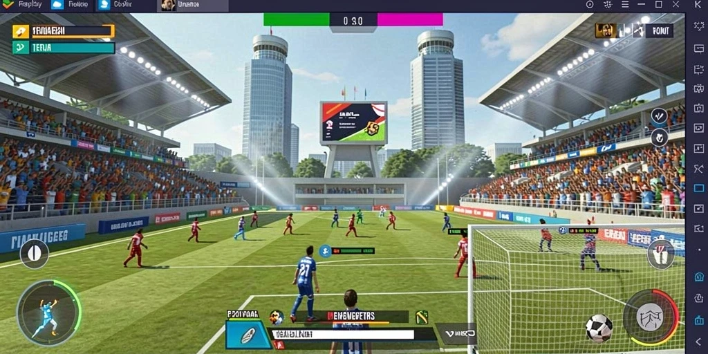 Fitur obrolan untuk berinteraksi dengan pemain lain.